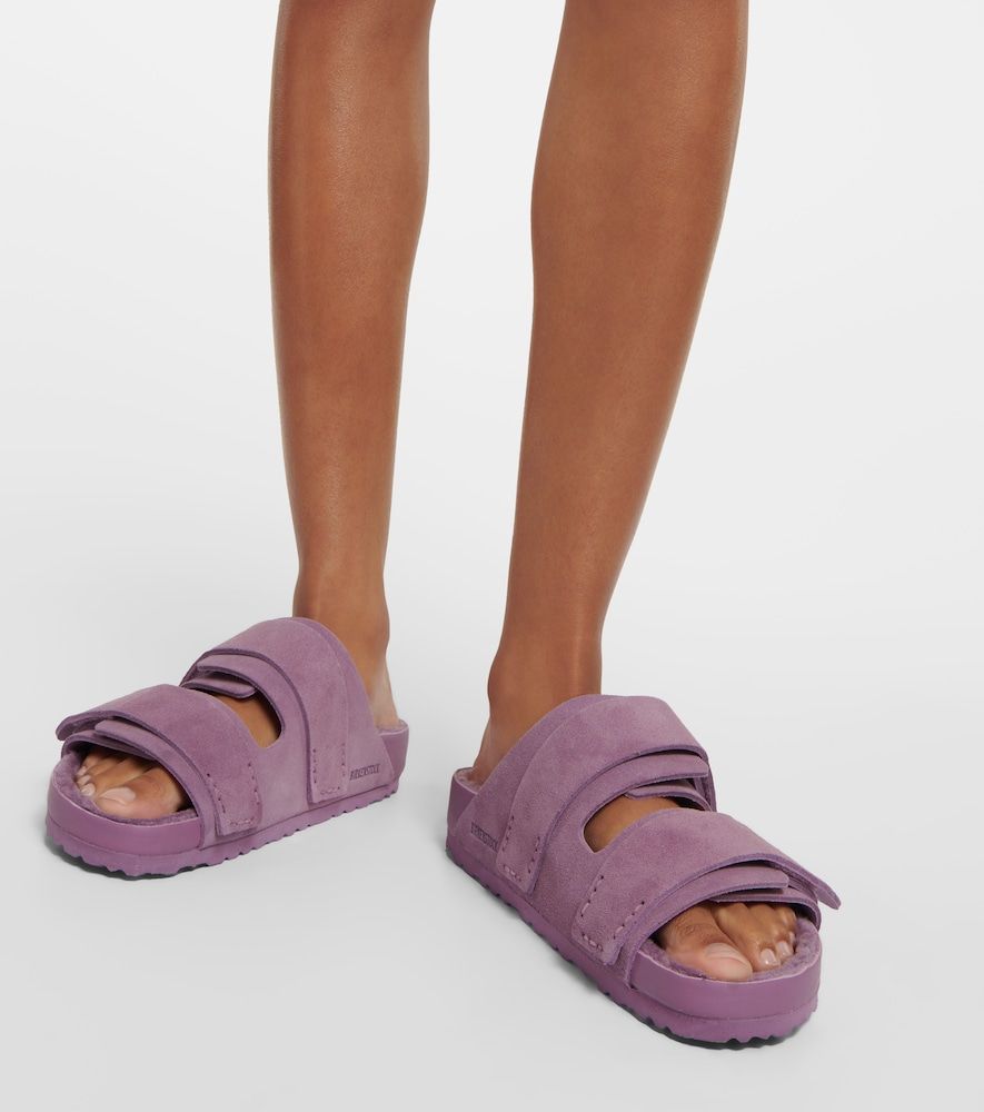 X Tekla – Mules Uji en daim - Birkenstock 1774 - Modalova