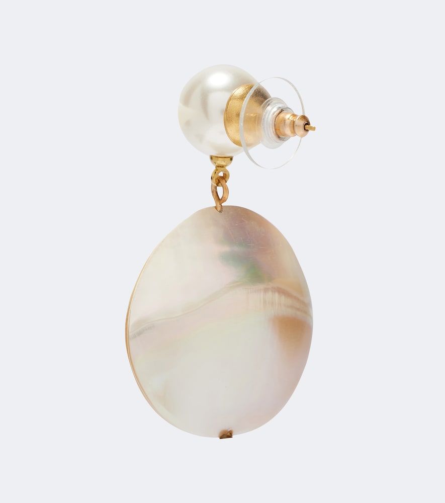 Boucles d'oreilles Nerine en nacre - Jennifer Behr - Modalova