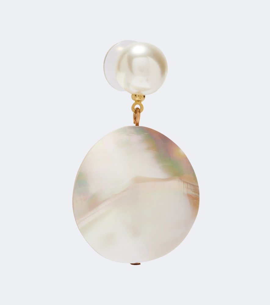 Boucles d'oreilles Nerine en nacre - Jennifer Behr - Modalova