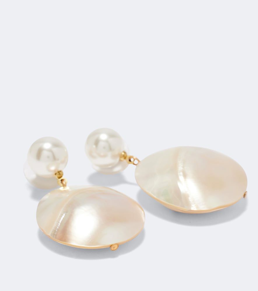 Boucles d'oreilles Nerine en nacre - Jennifer Behr - Modalova