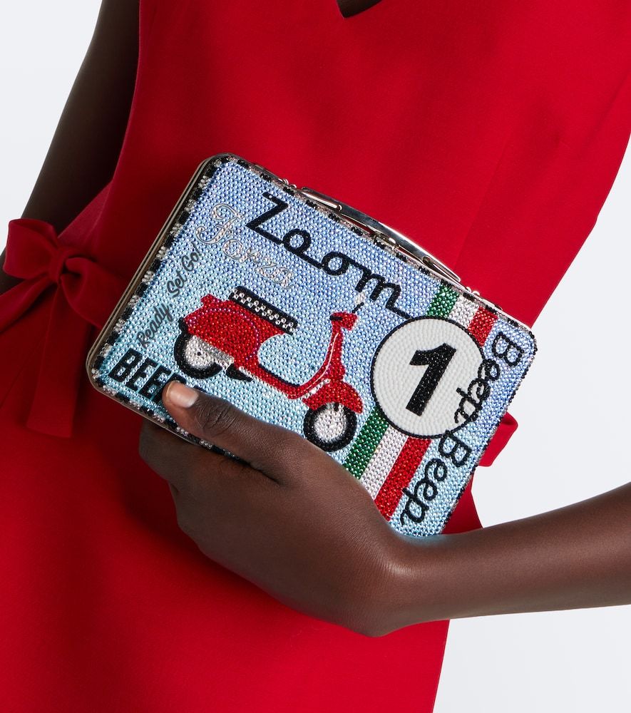 Pochette Lunch Box Beep Beep à ornements - Judith Leiber Couture - Modalova