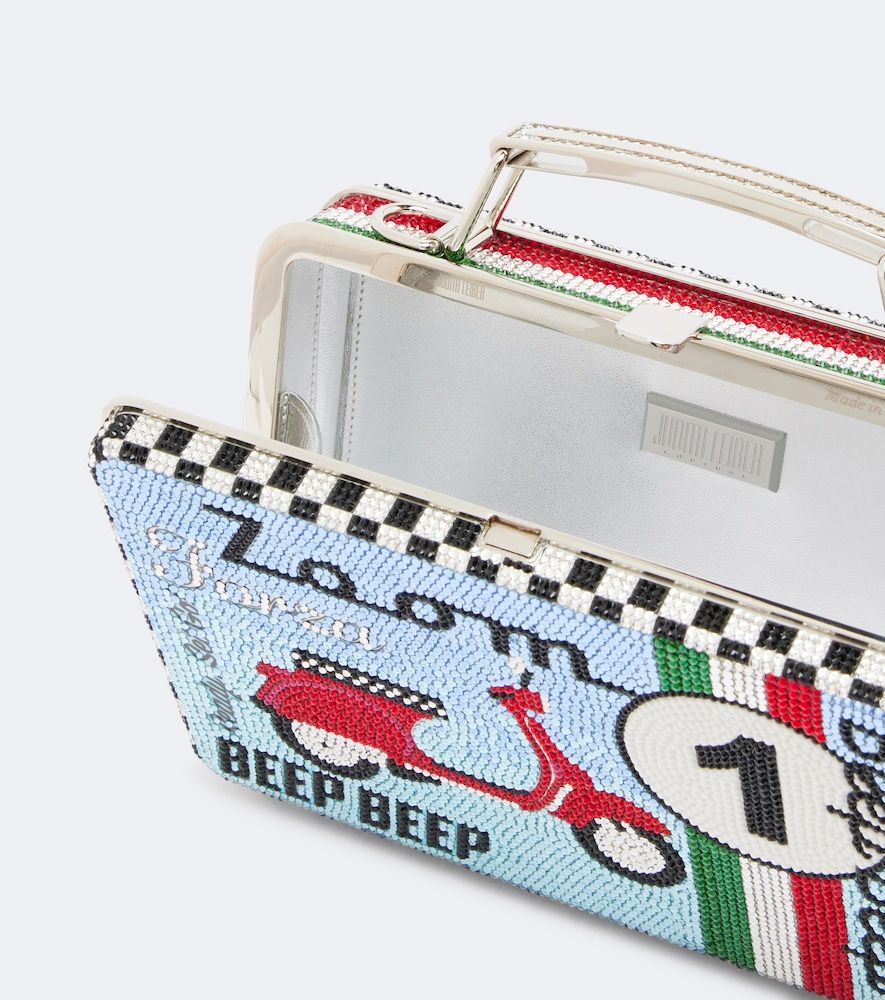 Pochette Lunch Box Beep Beep à ornements - Judith Leiber Couture - Modalova