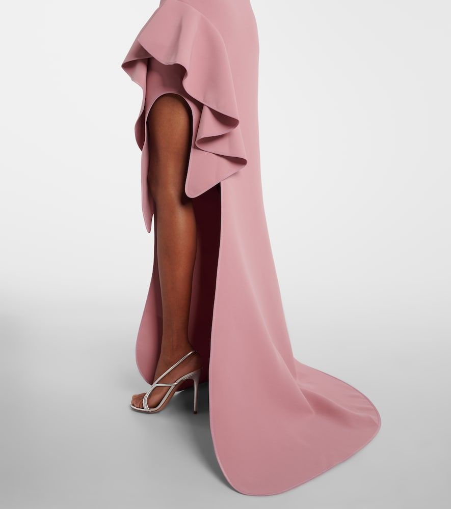 Robe longue Provenance asymétrique à volants - Maticevski - Modalova