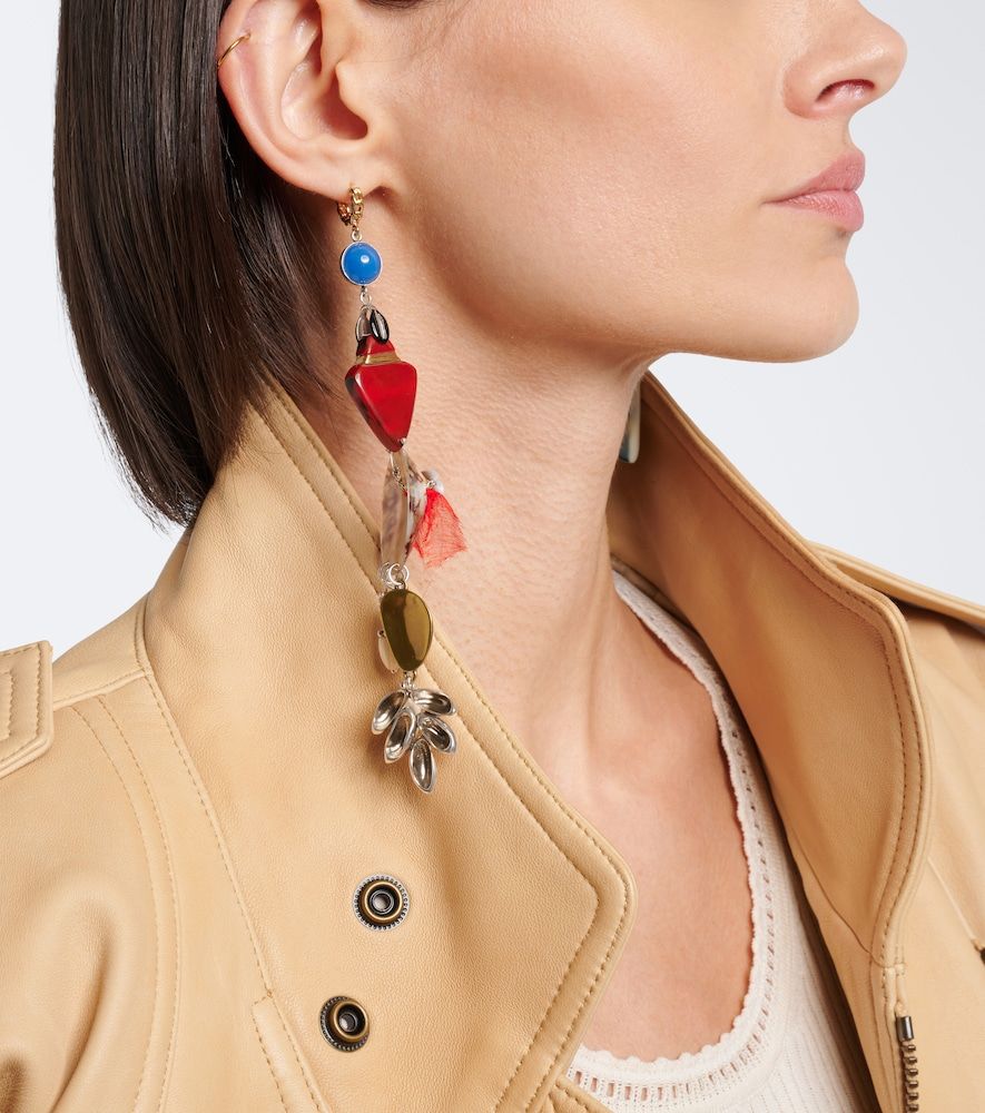 Boucles d'oreilles Anna asymétriques - Isabel Marant - Modalova