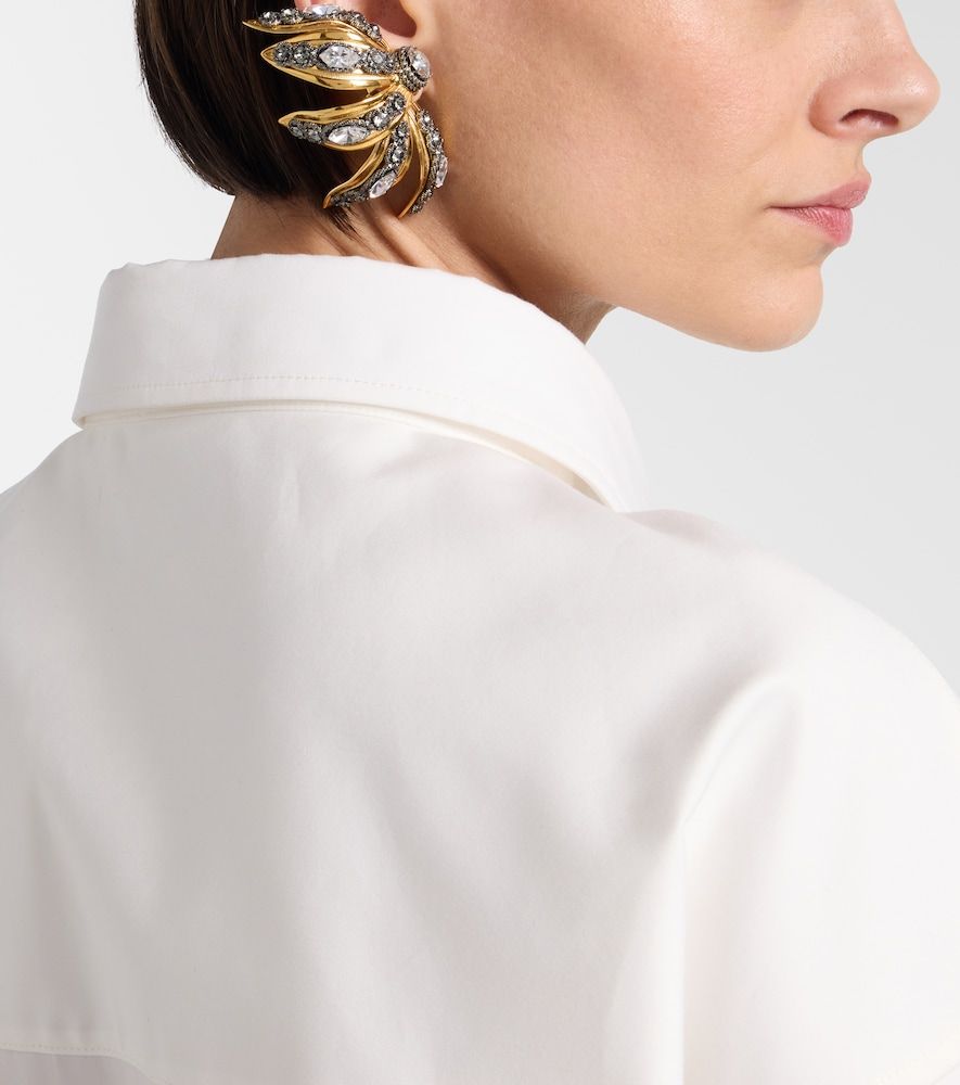Boucles d'oreilles Bloom à ornements - Balenciaga - Modalova