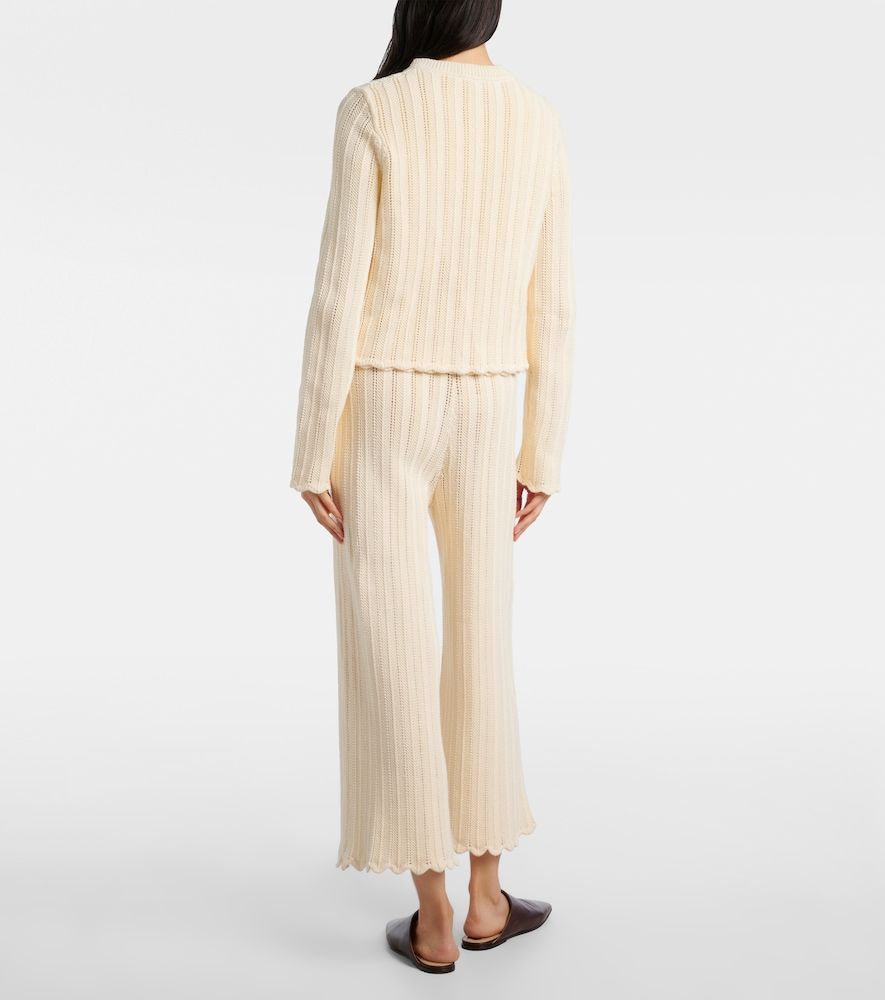 Pantalon évasé Petey en coton - Altuzarra - Modalova