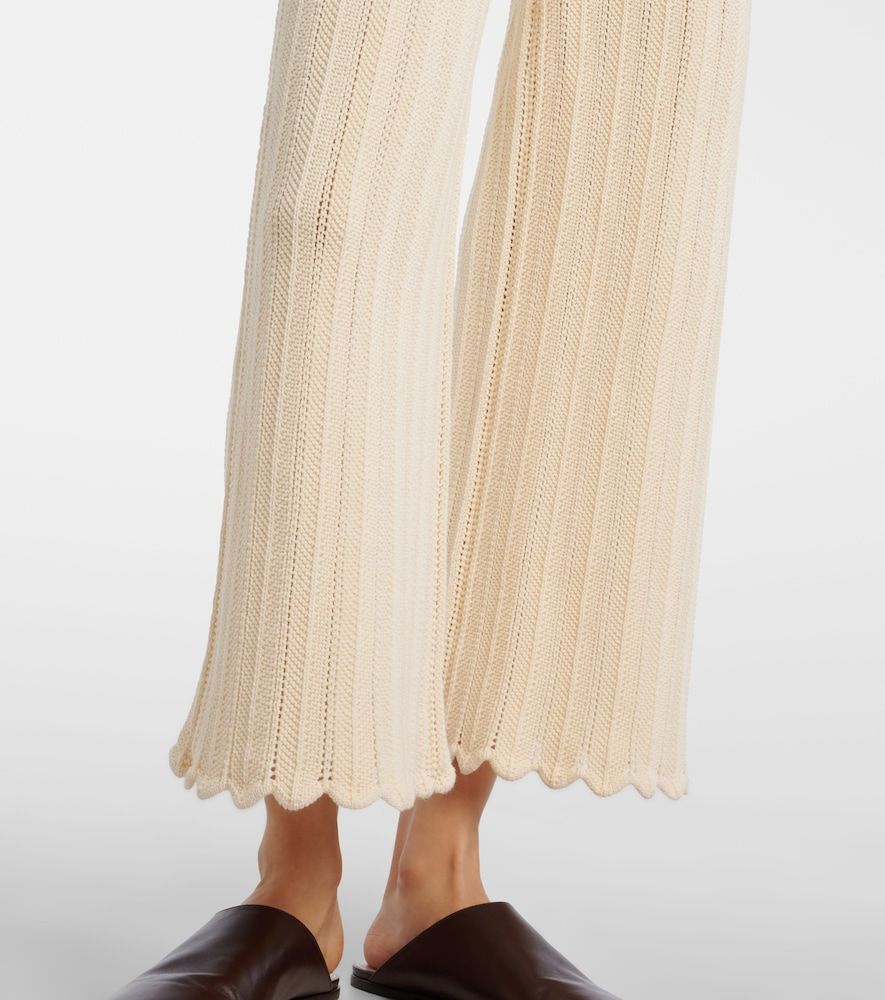 Pantalon évasé Petey en coton - Altuzarra - Modalova