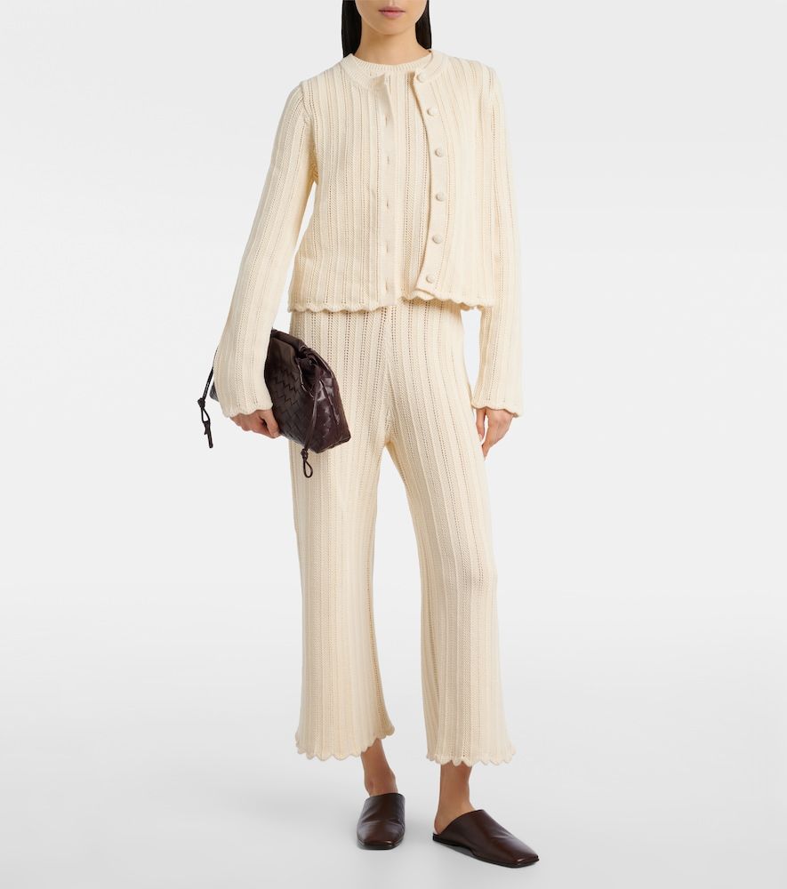 Pantalon évasé Petey en coton - Altuzarra - Modalova