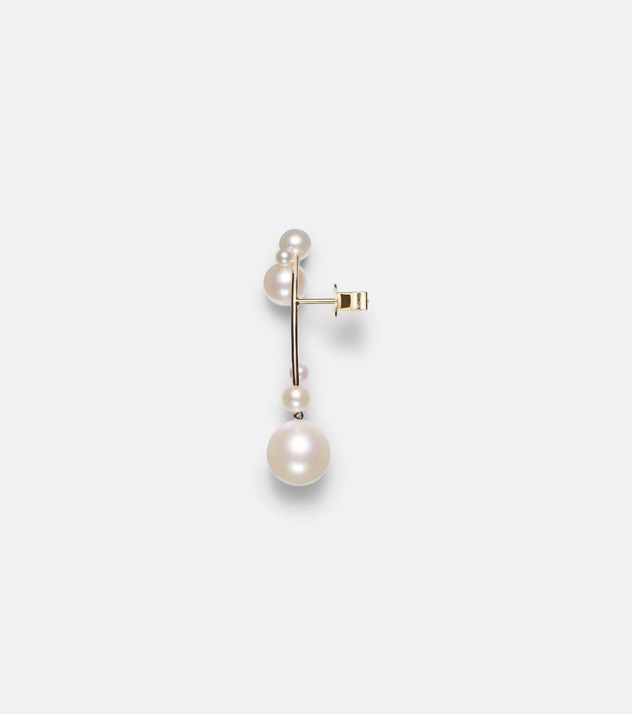 Boucles d'oreilles Grand Stella en or 14 ct et perles - Sophie Bille Brahe - Modalova