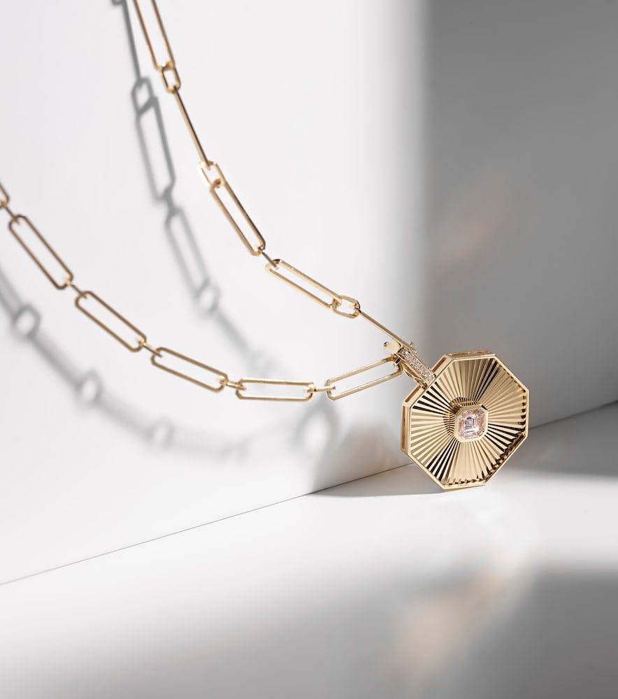 Collier Diamond Radiant Octagon en or 18 ct et diamants - Shay Jewelry - Modalova