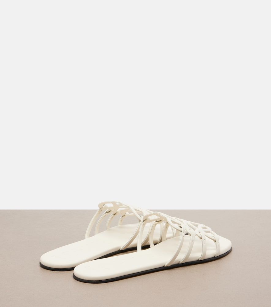 Mules Paula's Ibiza Petal Anagram en cuir - Loewe - Modalova