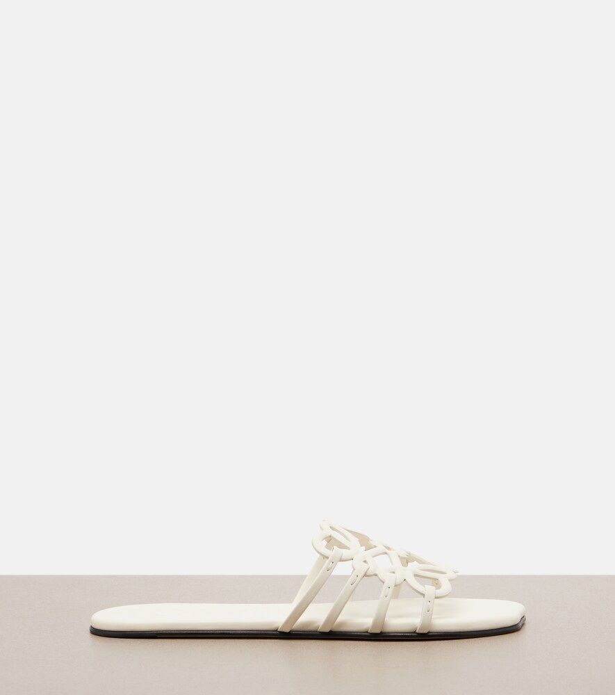 Mules Paula's Ibiza Petal Anagram en cuir - Loewe - Modalova