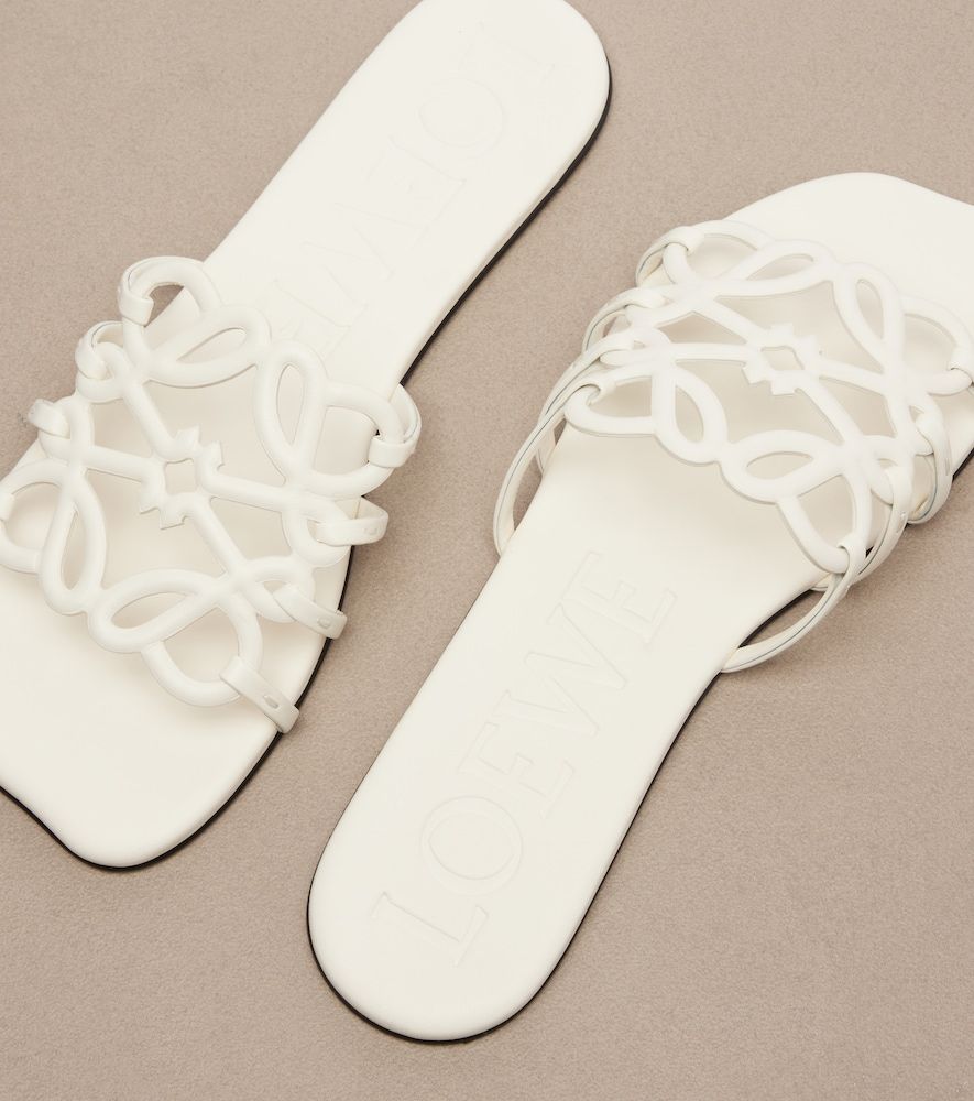 Mules Paula's Ibiza Petal Anagram en cuir - Loewe - Modalova