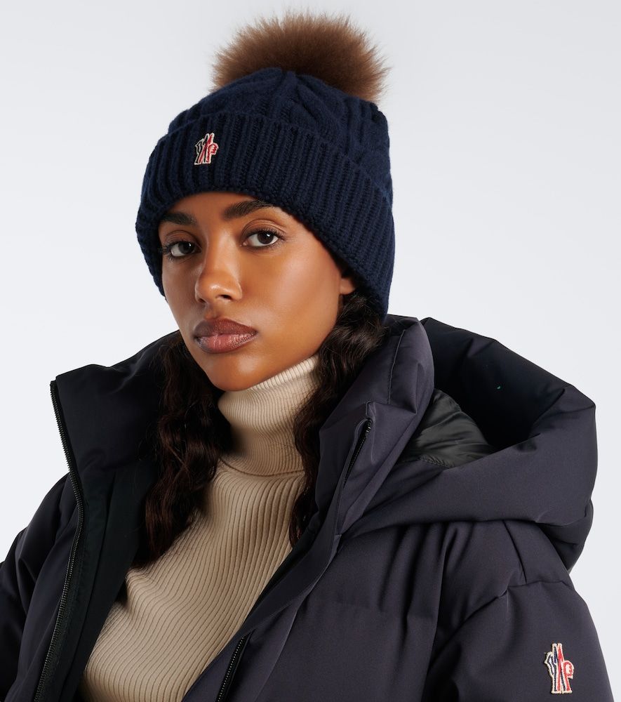 Bonnet en laine et cachemire - Moncler Grenoble - Modalova