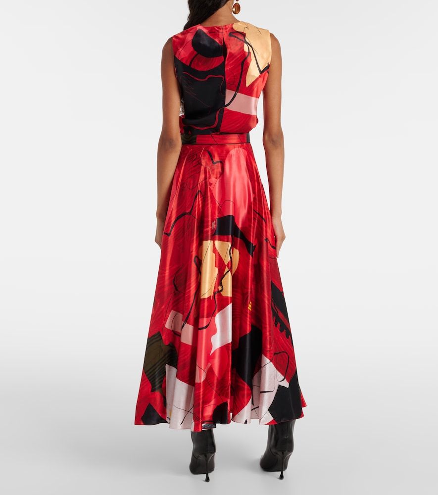 Top Kiara en satin imprimé - Roksanda - Modalova