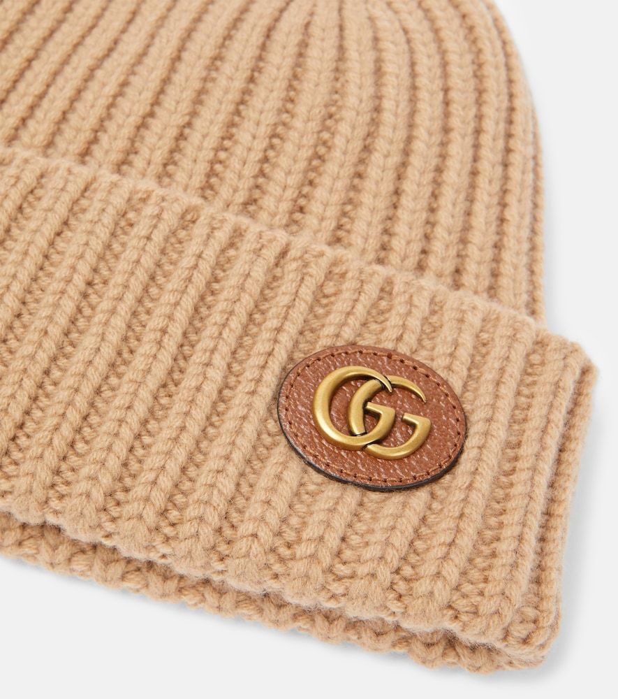 Bonnet Double G en laine et cachemire - Gucci - Modalova