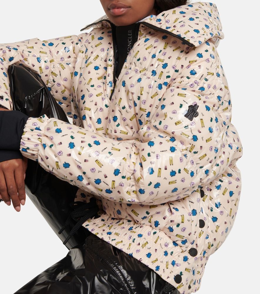X Naj-Oleari – Veste doudoune de ski 3 Moncler Grenoble imprimée - Moncler Genius - Modalova