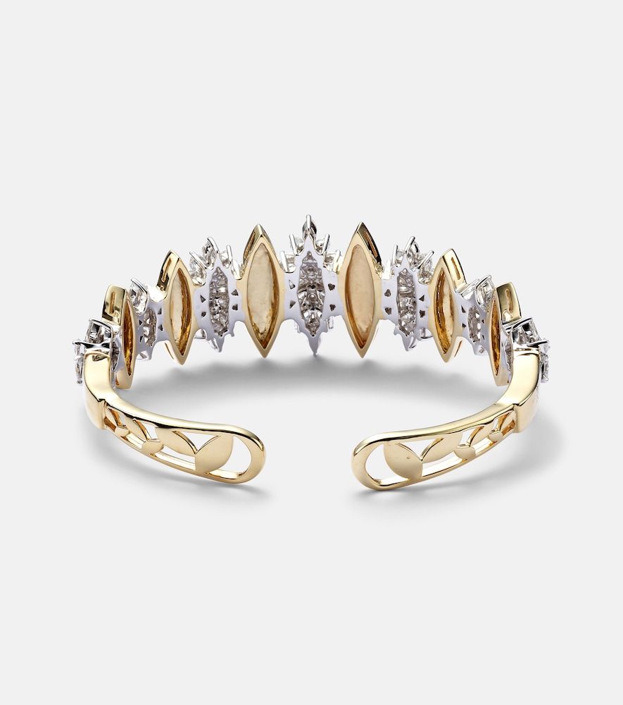 Bracelet Golden Strada en or 18 ct et diamants - Yeprem - Modalova