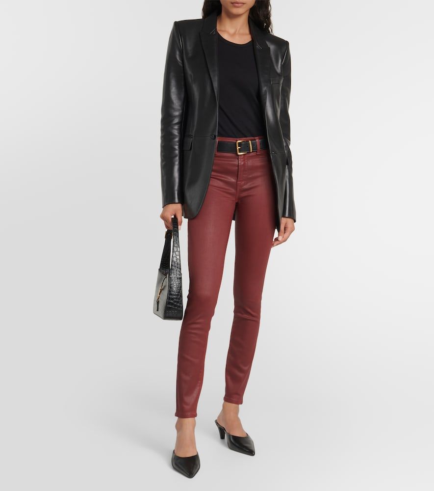 Pantalon skinny Slim Illusion à taille mi-haute - 7 For All Mankind - Modalova