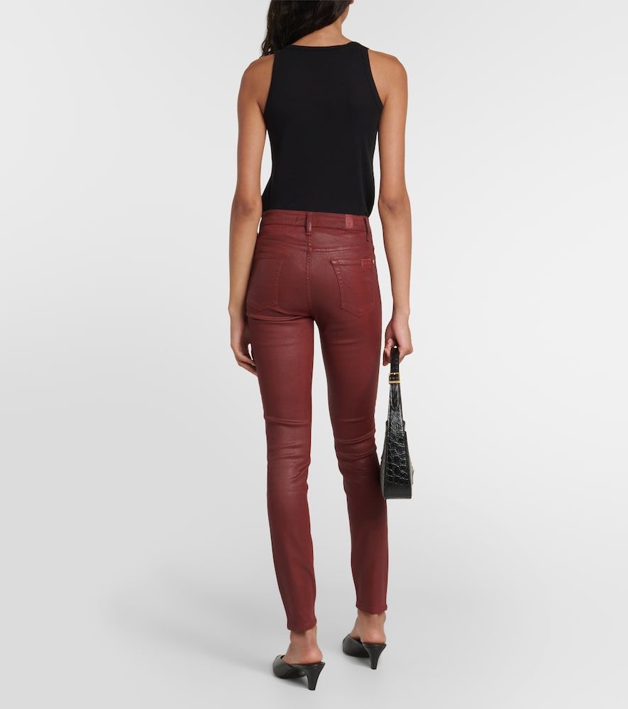Pantalon skinny Slim Illusion à taille mi-haute - 7 For All Mankind - Modalova