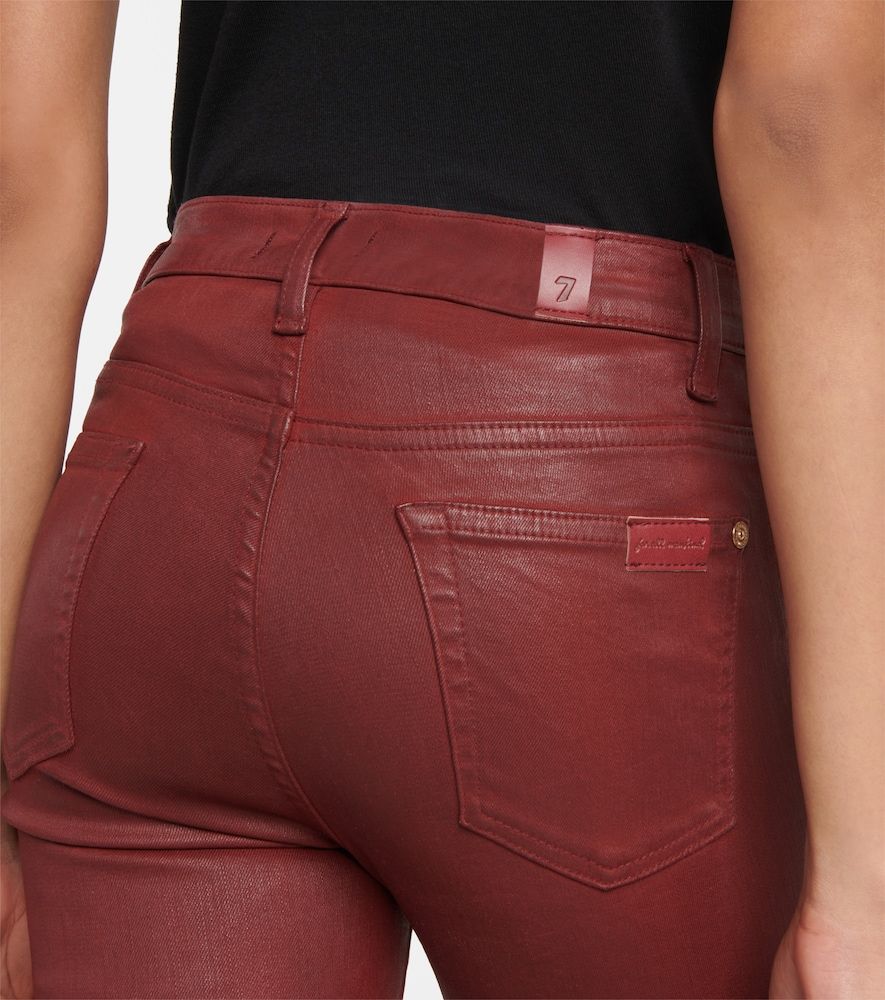 Pantalon skinny Slim Illusion à taille mi-haute - 7 For All Mankind - Modalova