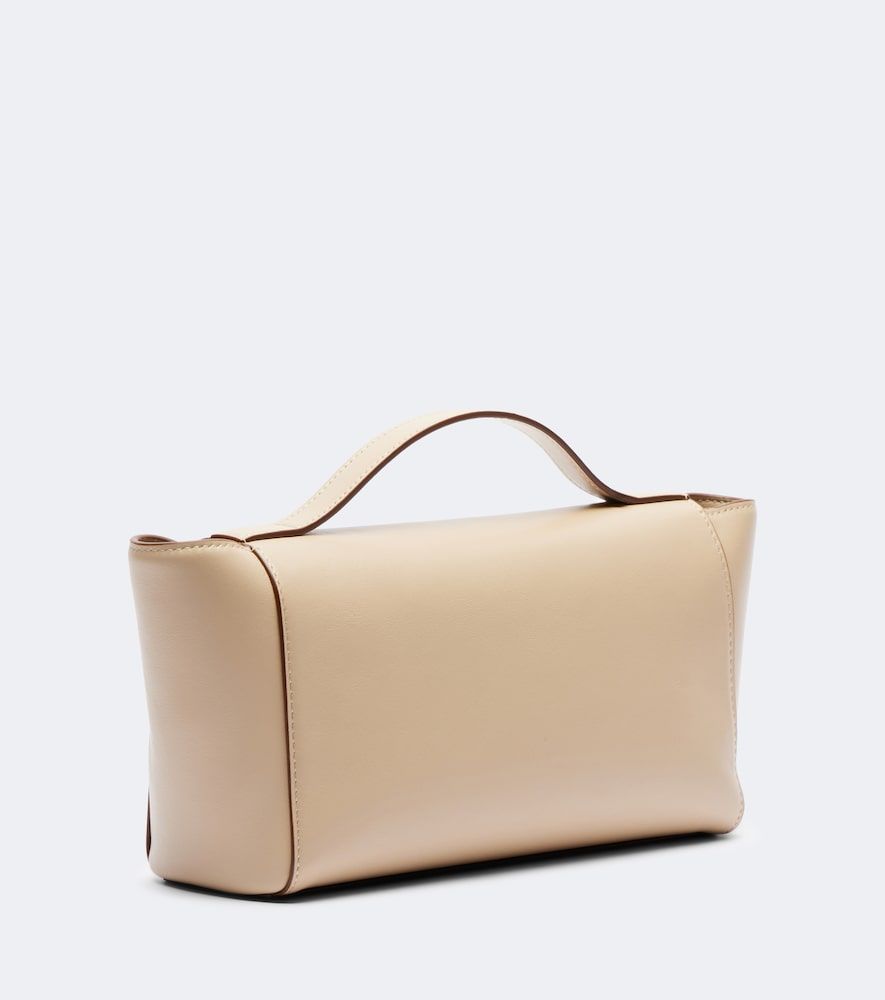 Sac Symmetry Trapeze Small en cuir - Savette - Modalova