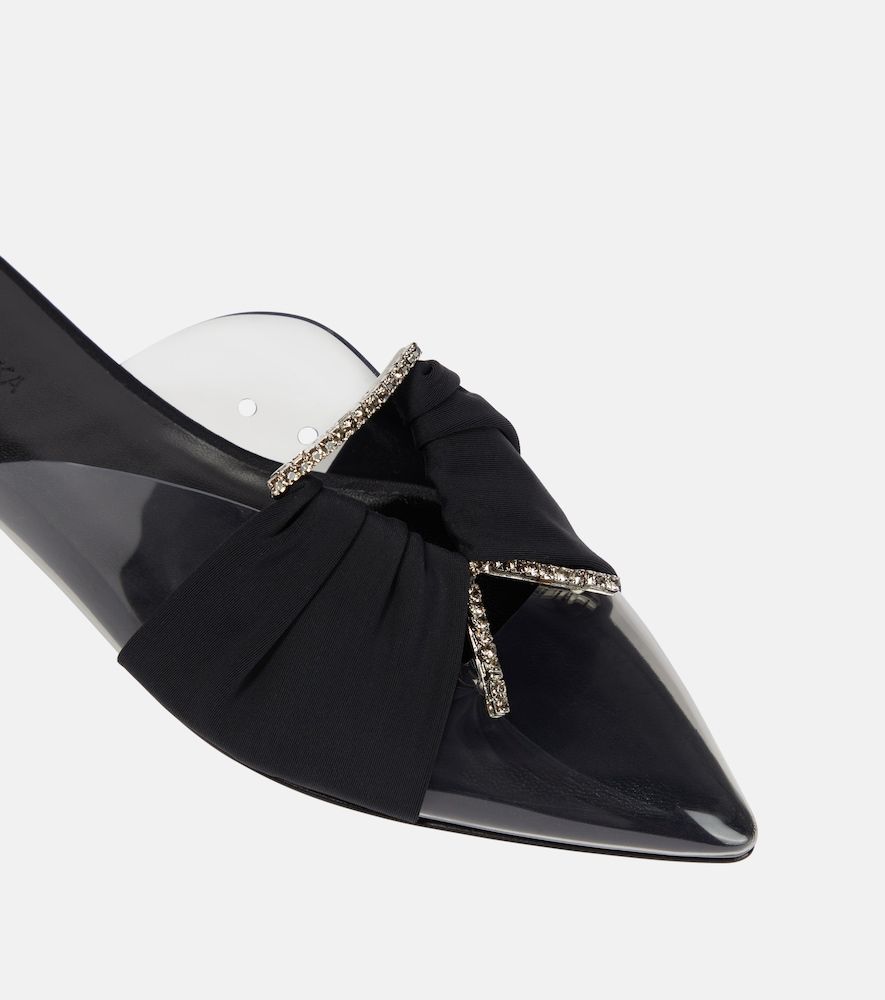 Mules en PVC à cristaux - Nensi Dojaka - Modalova