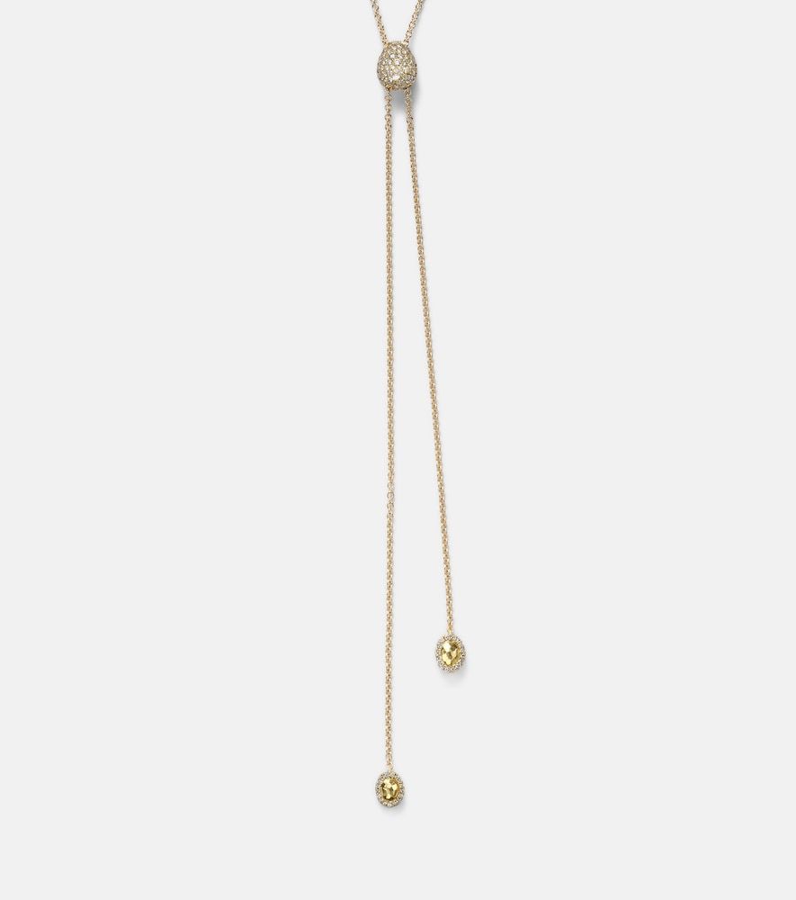 Collier Diamond Coast Lariat en or 18 ct et diamants - Octavia Elizabeth - Modalova