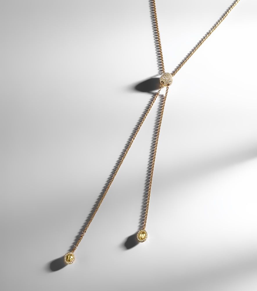 Collier Diamond Coast Lariat en or 18 ct et diamants - Octavia Elizabeth - Modalova