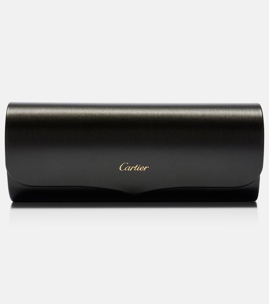 Lunettes de soleil Première de Cartier ovales - Cartier Eyewear Collection - Modalova