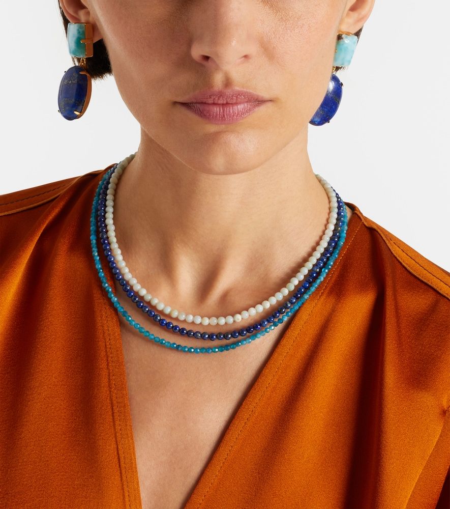 Boucles d'oreilles Xiomara en plaqué or - Jennifer Behr - Modalova
