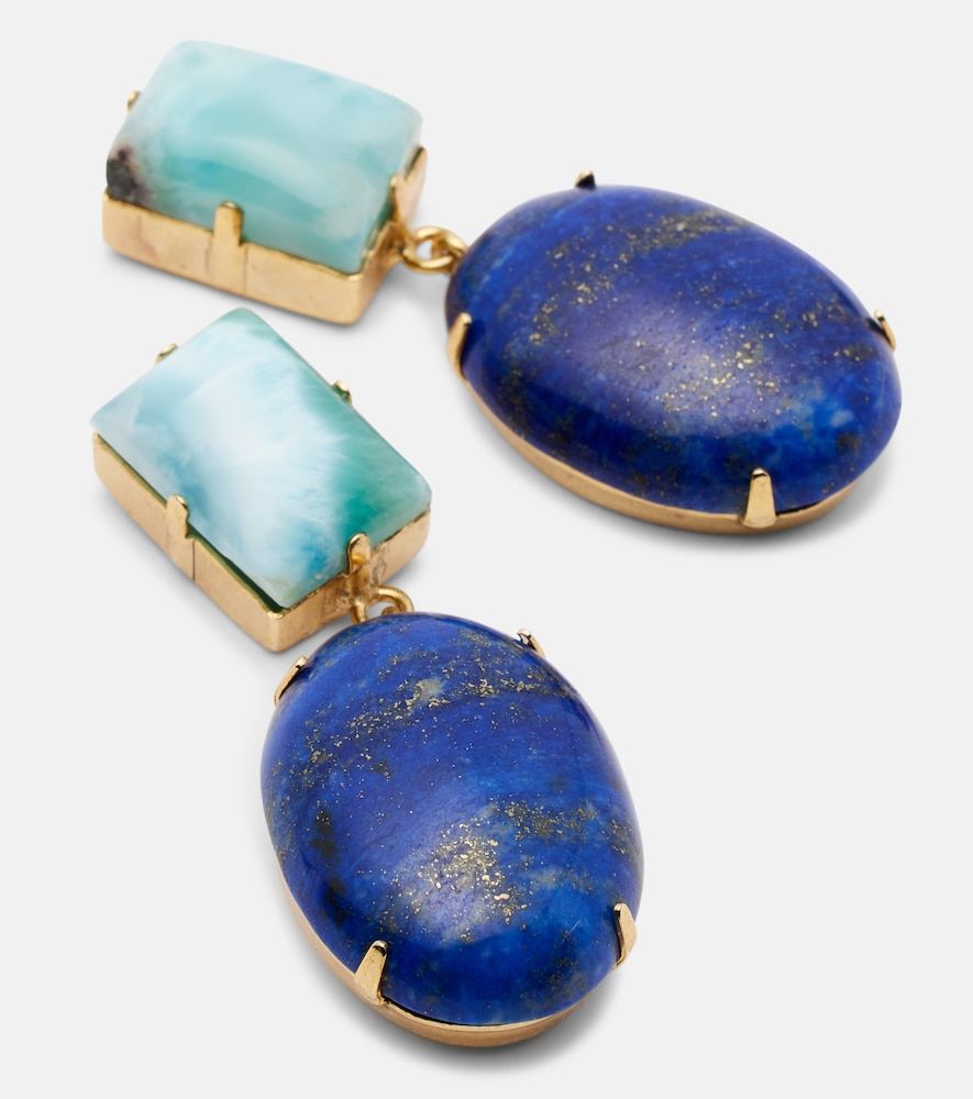 Boucles d'oreilles Xiomara en plaqué or - Jennifer Behr - Modalova
