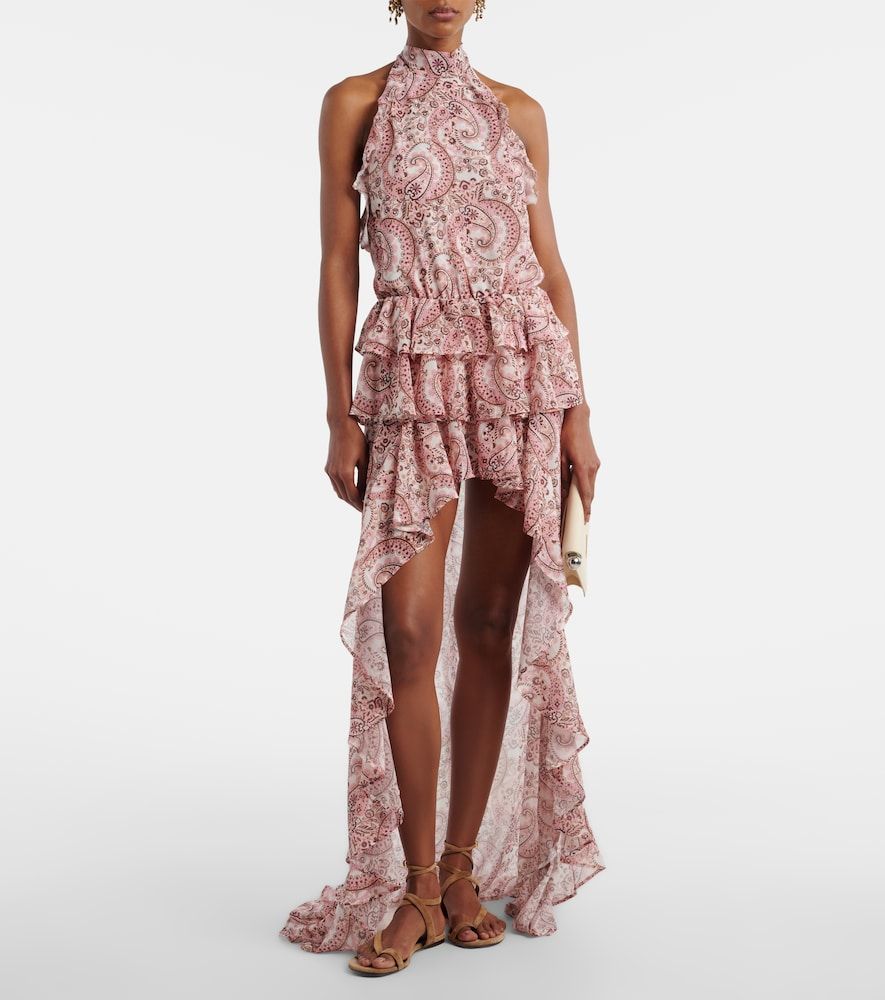 Robe longue Malena à motif cachemire - Bananhot - Modalova