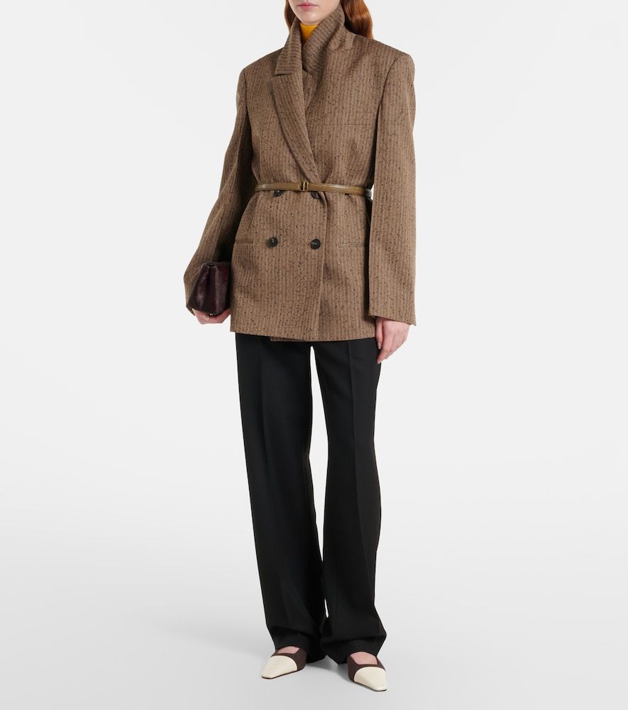 Escarpins slingback en toile et cuir - Tod's - Modalova