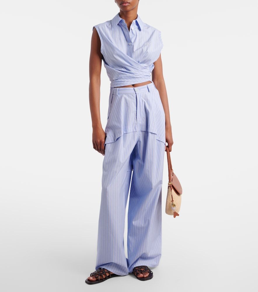 Chemise Paula's Ibiza en coton à rayures - Loewe - Modalova