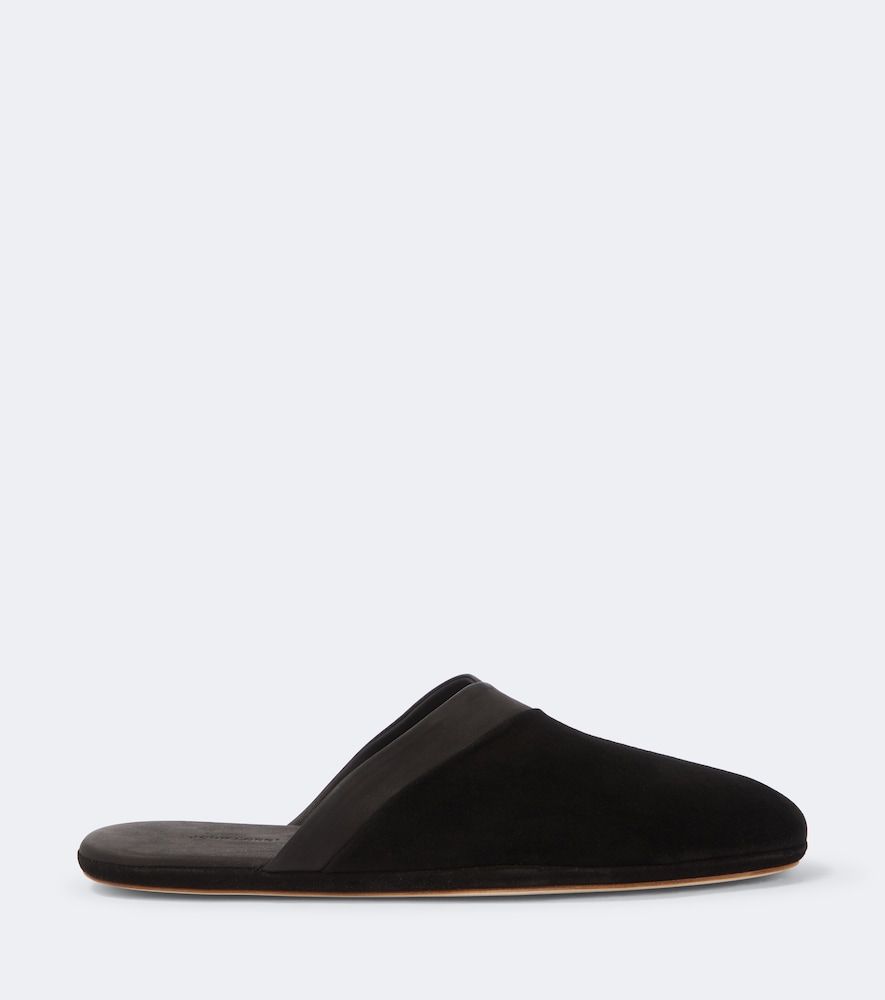 John Lobb Slippers en daim et cuir - John Lobb - Modalova