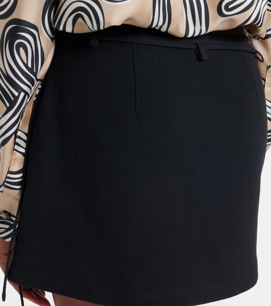 Jupe-short Paula's Ibiza en coton et soie - Loewe - Modalova