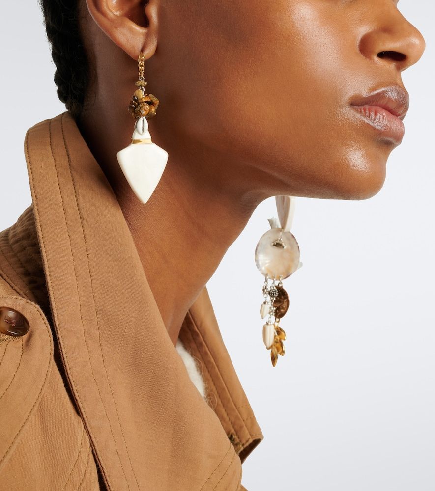 Boucles d'oreilles Anna asymétriques - Isabel Marant - Modalova