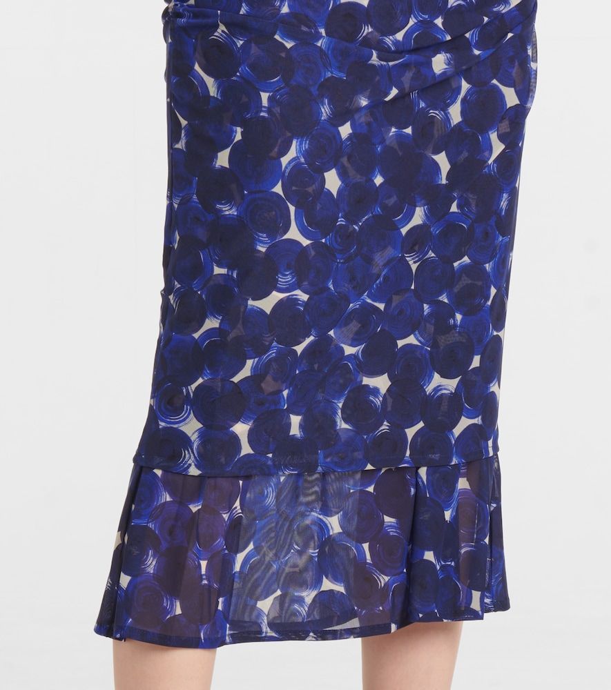 Jupe midi à imprimé - Dries Van Noten - Modalova