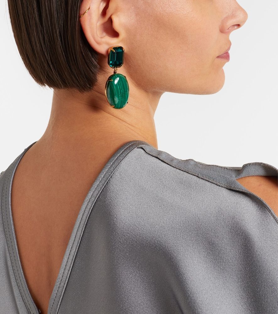 Boucles d'oreilles Xiomara en plaqué or 18 ct - Jennifer Behr - Modalova