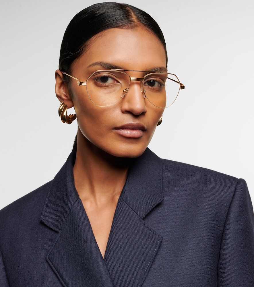 Lunettes aviateur Première - Cartier Eyewear Collection - Modalova