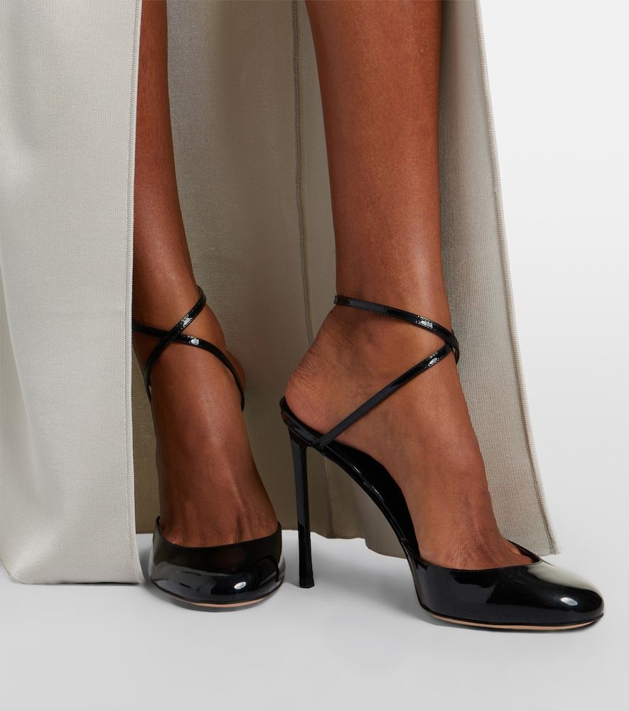 Escarpins en cuir verni à bride cheville - Tom Ford - Modalova