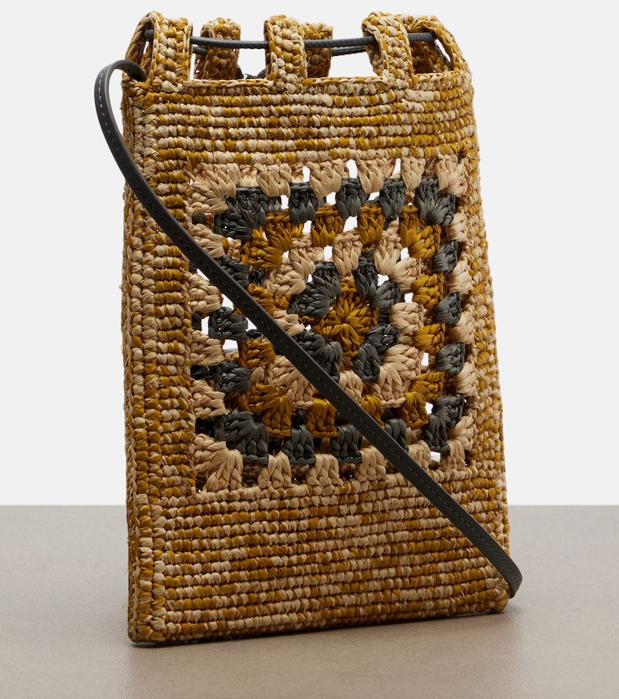 Pochette Paula's Ibiza en raphia à lanière - Loewe - Modalova