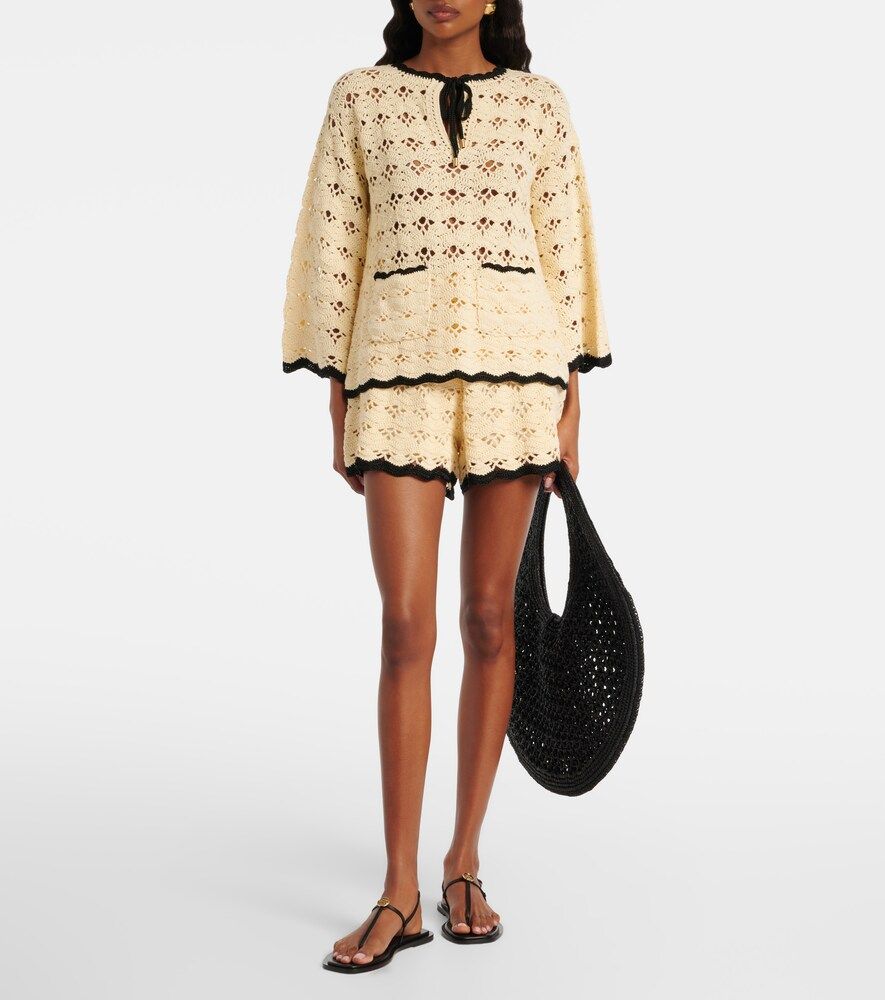 Zimmermann Short Aster en coton - Zimmermann - Modalova
