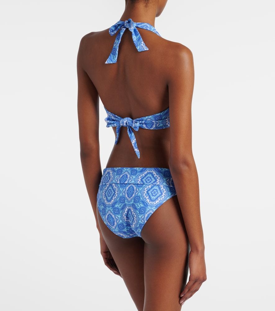 Haut de bikini triangle Mykonos imprimé - Heidi Klein - Modalova