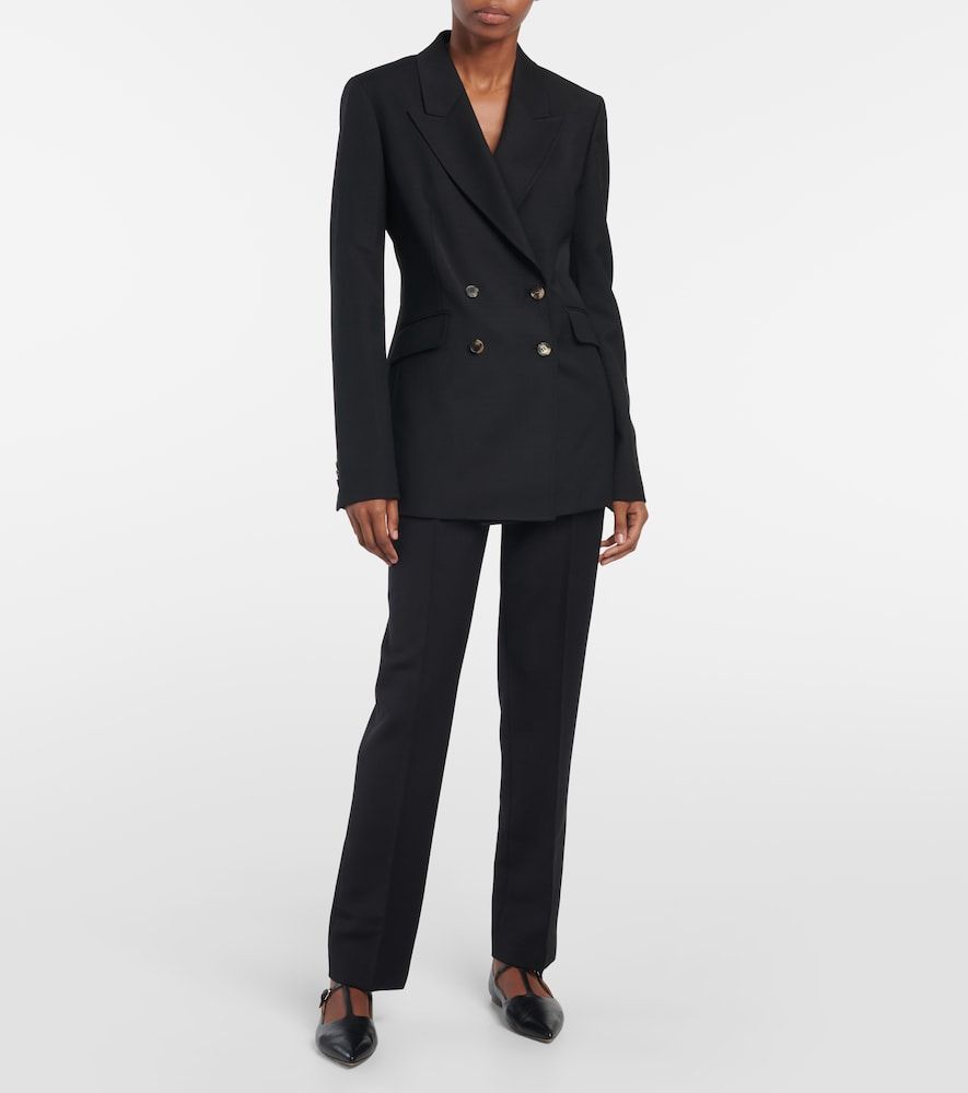 Pantalon droit Francisco en laine - Gabriela Hearst - Modalova