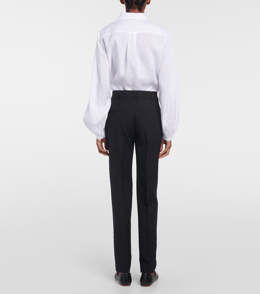 Pantalon droit Francisco en laine - Gabriela Hearst - Modalova