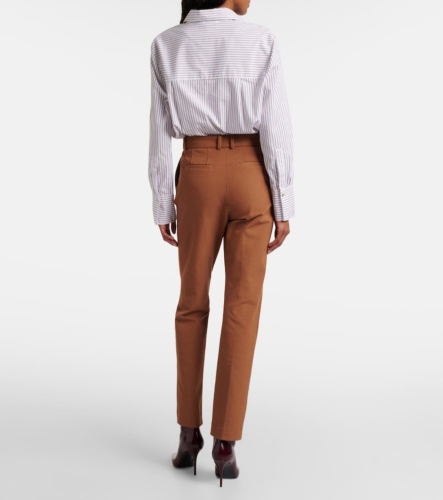 Pantalon droit New Coleman en gabardine - Joseph - Modalova