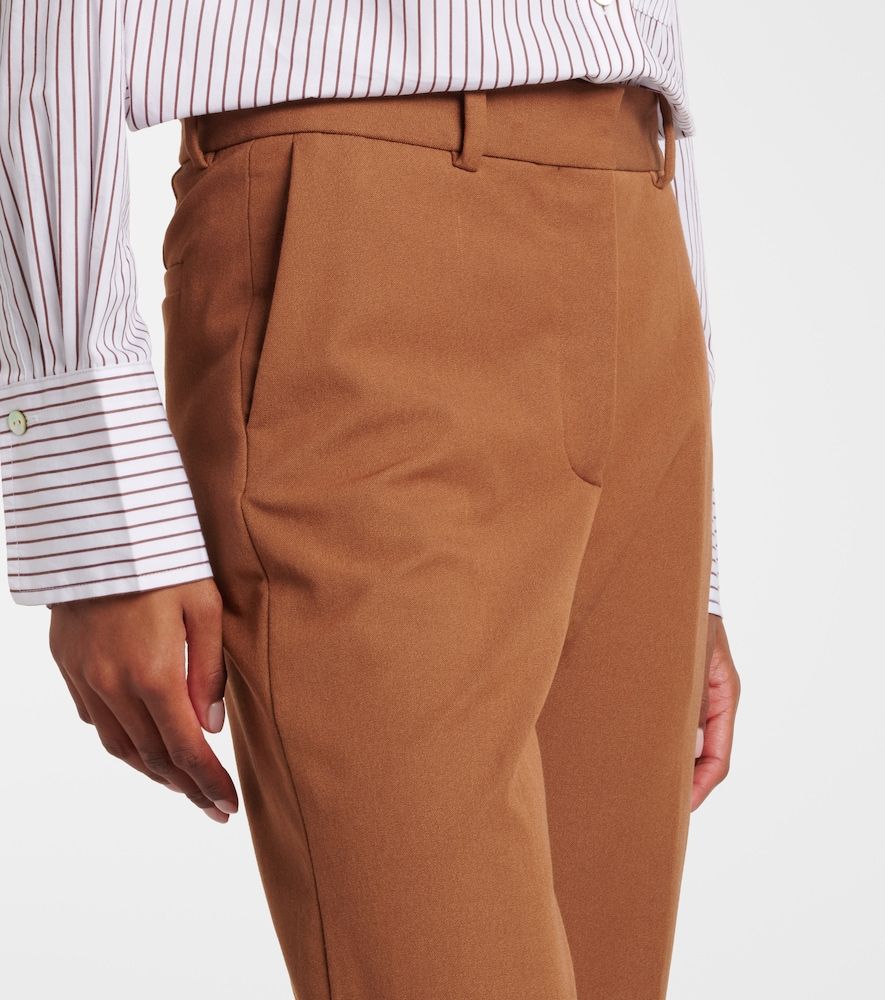 Pantalon droit New Coleman en gabardine - Joseph - Modalova