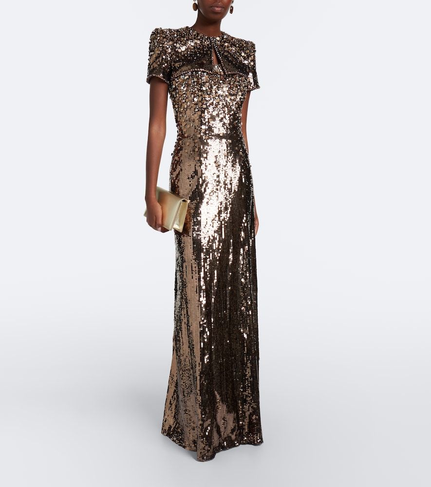 Ensemble robe bustier Chiana et veste Rey - Jenny Packham - Modalova